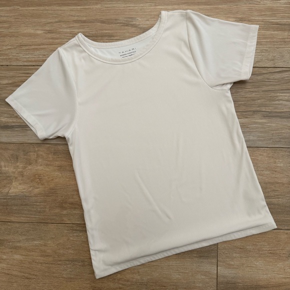 Tahari Modern Essentials Ribbed Tee Shirt - Picture 2 of 12